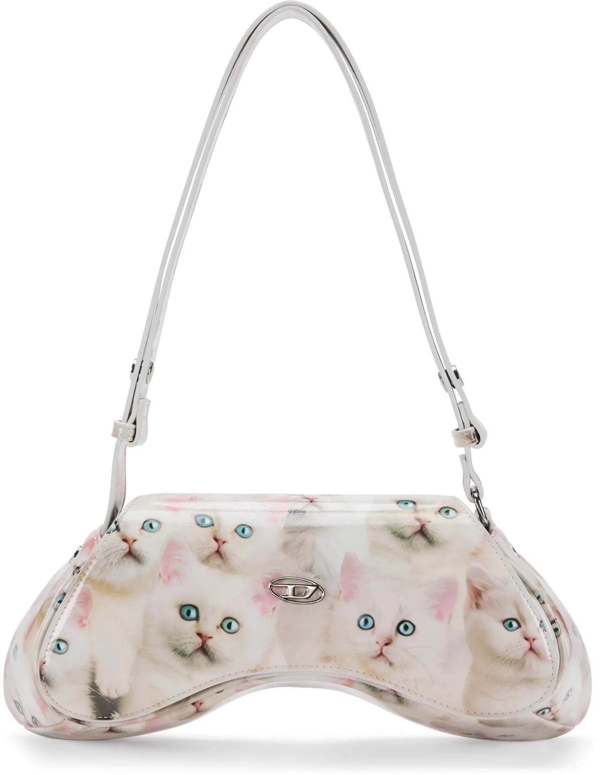Cat - Print Crossbody Bag