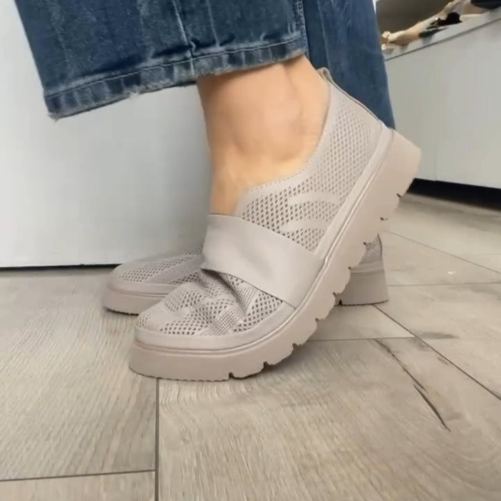 Perforated Platform Slip-On – Sculpted Breeze