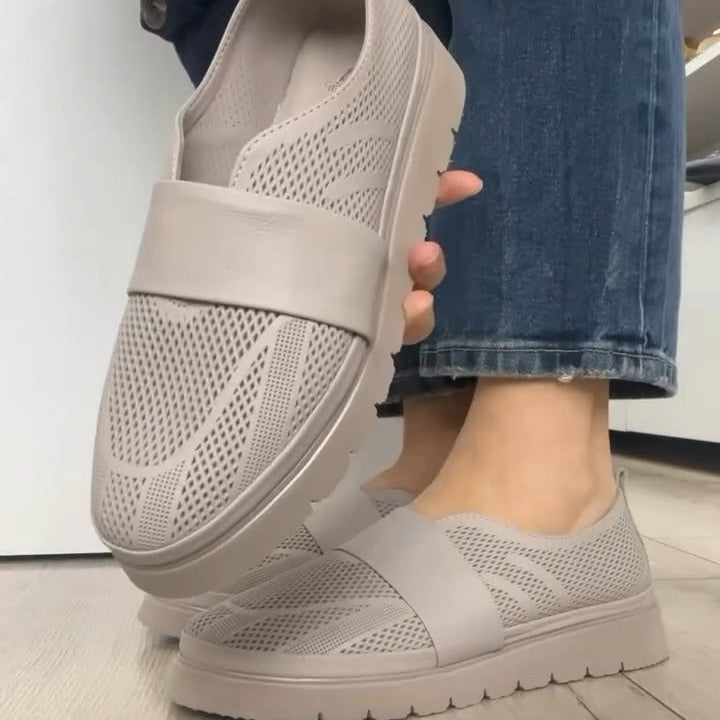 Perforated Platform Slip-On – Sculpted Breeze