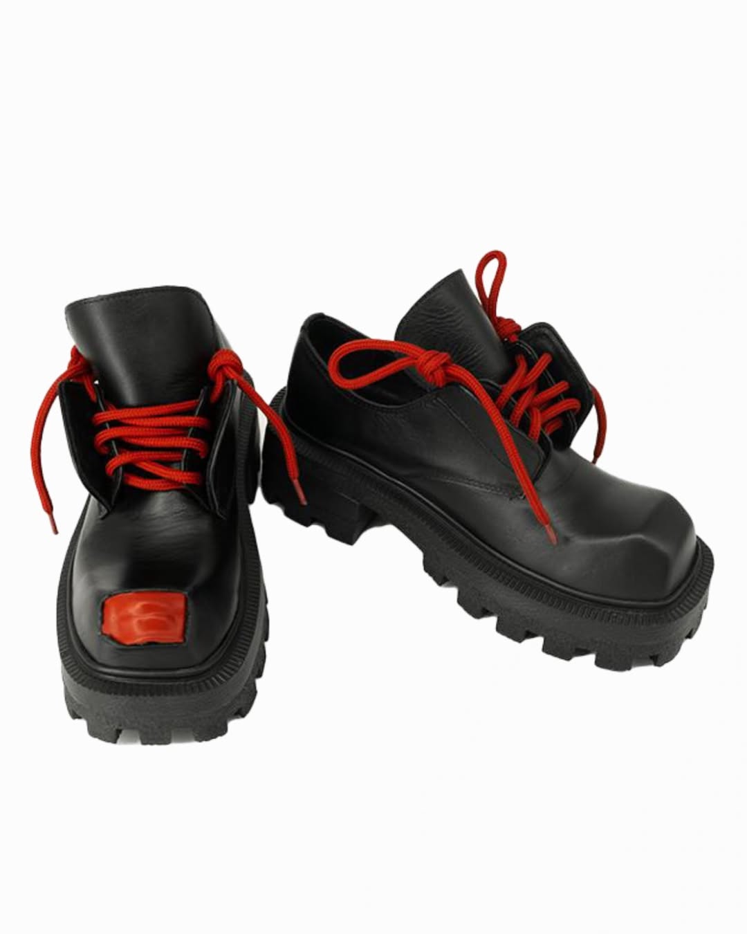 Cute platform derby shoes