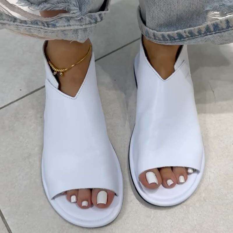 Comfortable Flat Peeple Sandals
