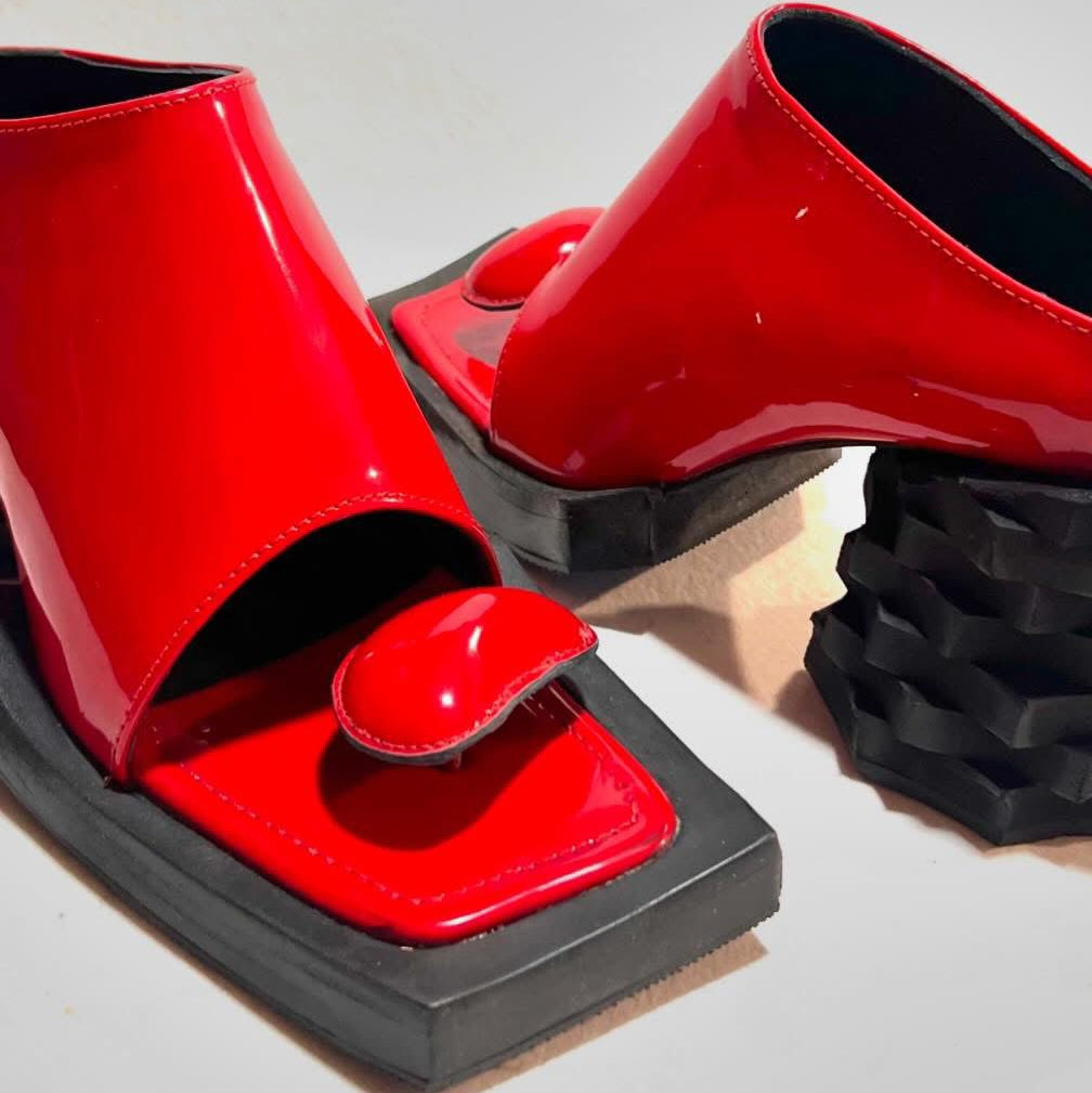 Fashion Chunky Square-toe Heels(Buy 2 Free shipping💥)