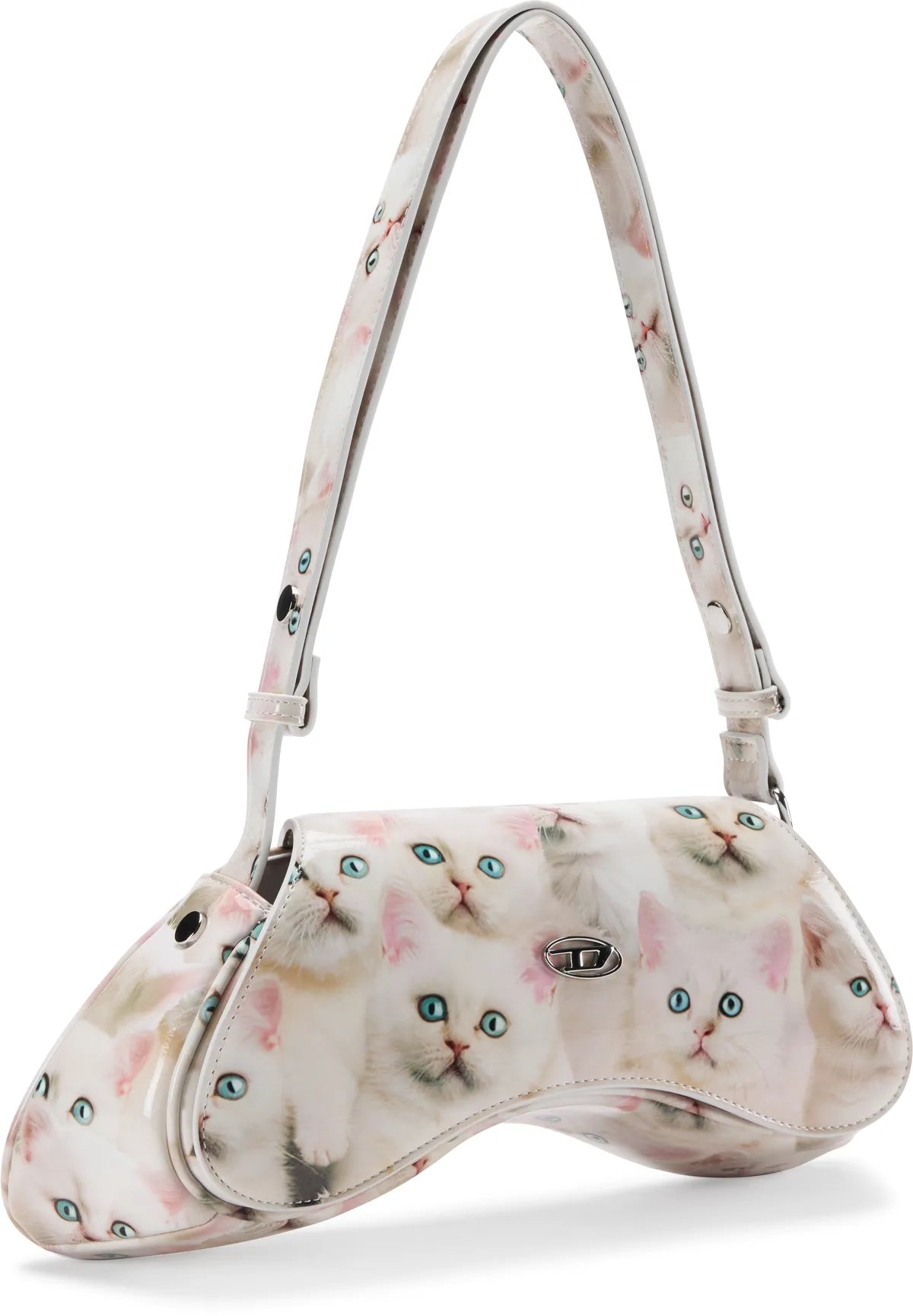 Cat - Print Crossbody Bag