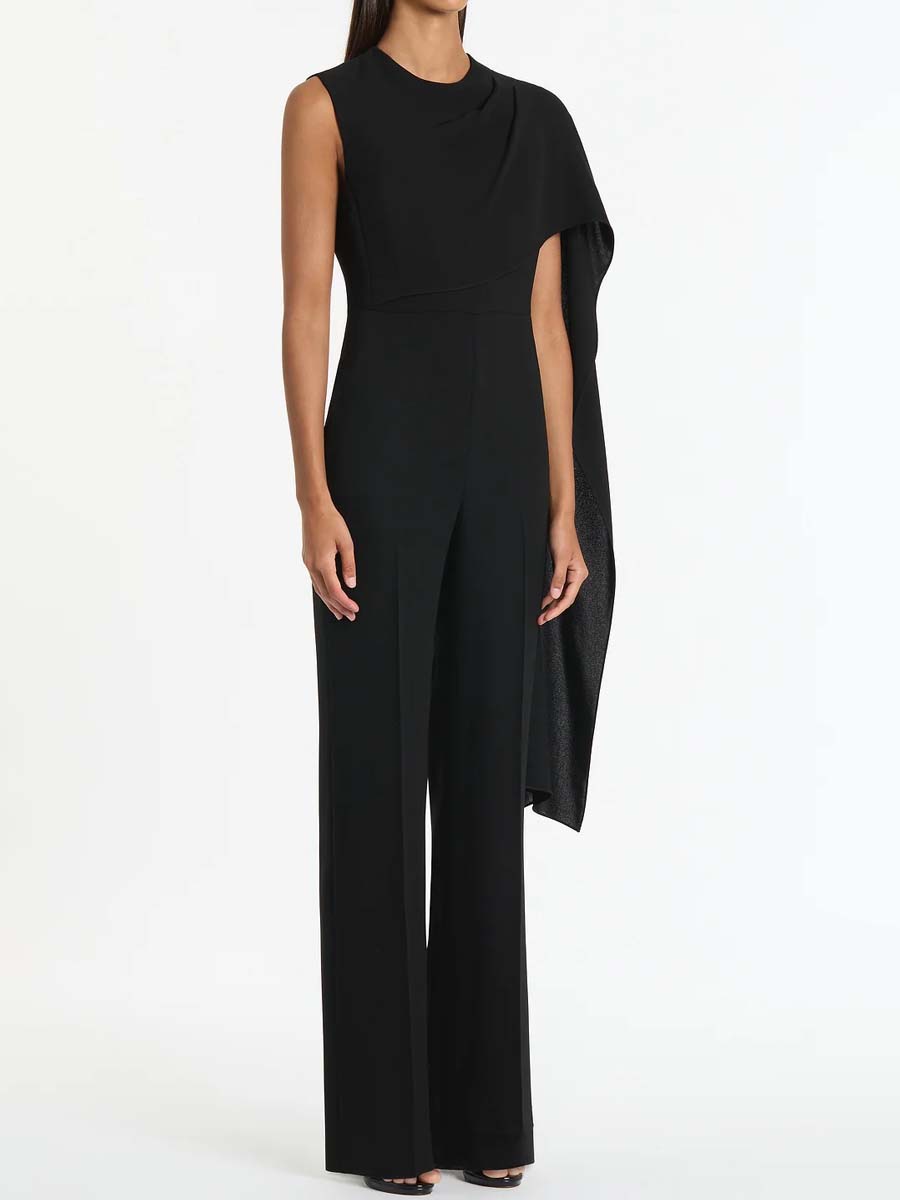 Asymmetric One Shoulder 2-piece Set