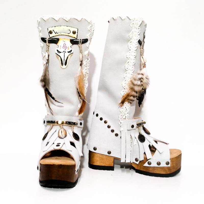 (Free shipping💥 for a limited time)Handmade Platform Sandals Boots