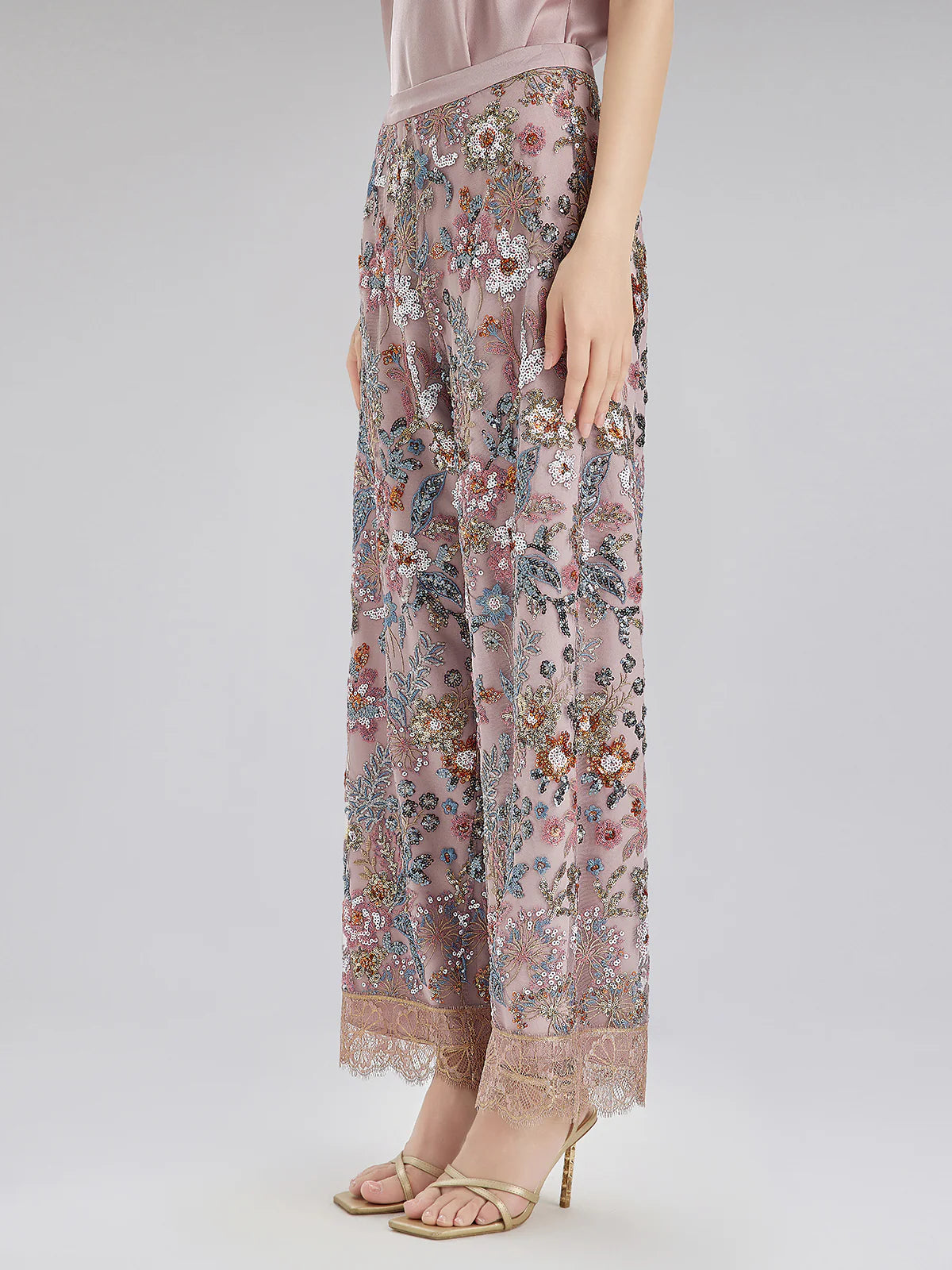 Floral Embroidered Lace Co - ord Set(Free shipping on a whole set of clothes💥)