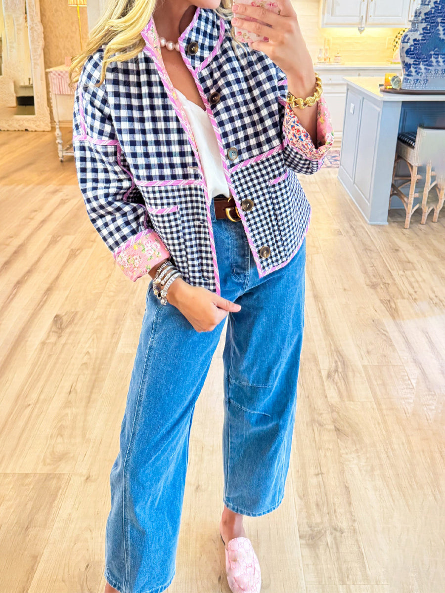 Multi Print Reversible Jacket