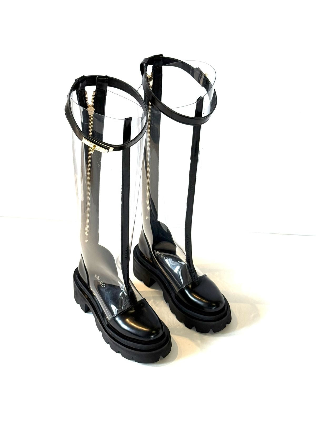 See-through cool high boots