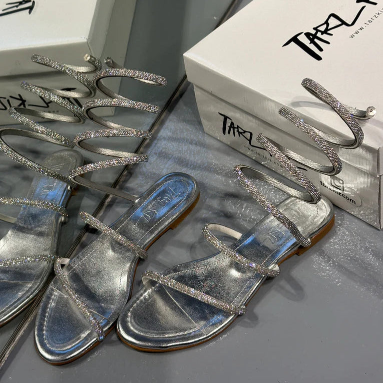 Shiny Solid - Color Flat Slides