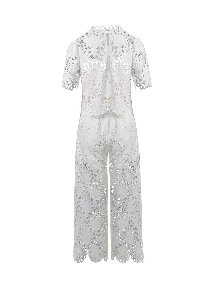 Elegant Lace Two Pieces Set