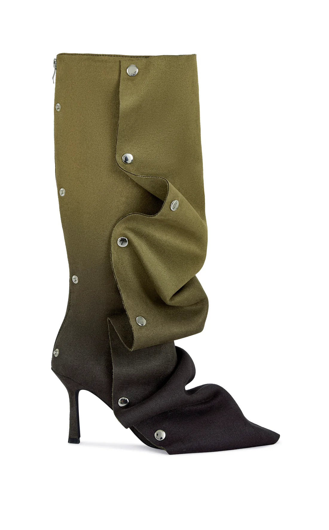 OLIVE STILETTO BOOT