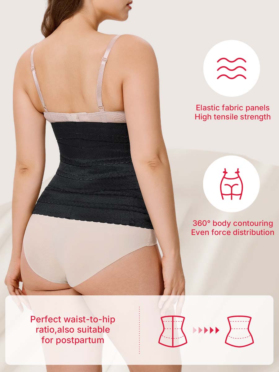 Breasted Waist Segmented Waist Cincher