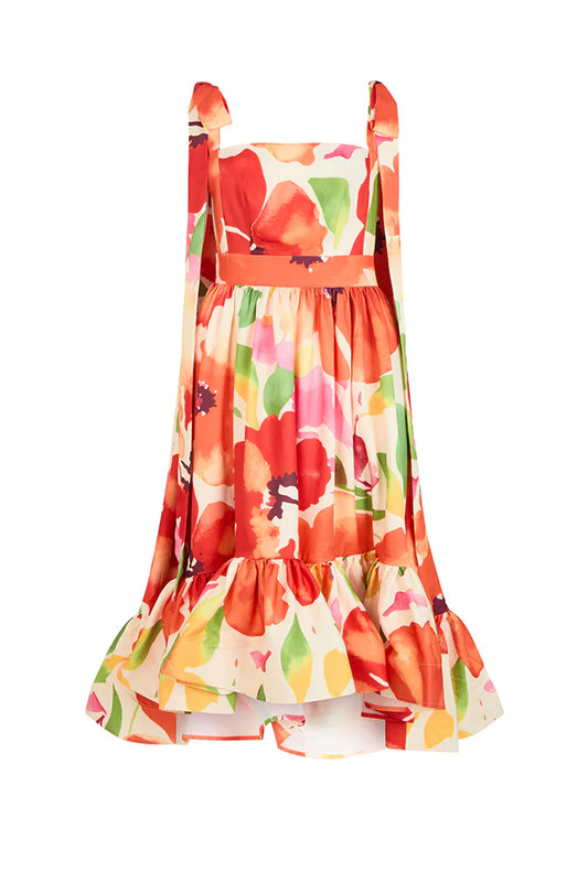 MAIDS DRESS IN  FLORAL