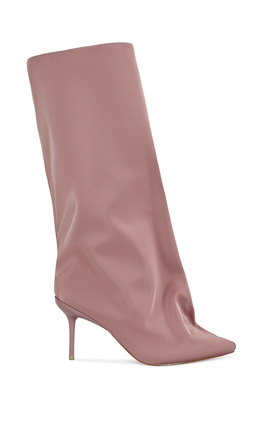 Slouchy Stiletto Knee High Boots