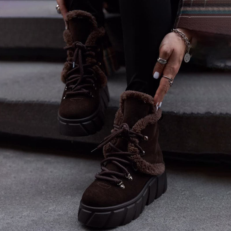 Thick-soled Martin Boots Thick Warm Snow Boots