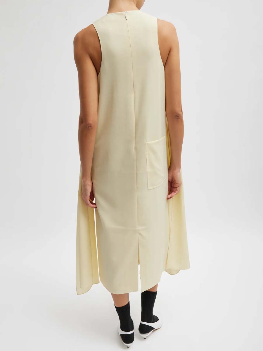 Sleeveless Tie Front Dress