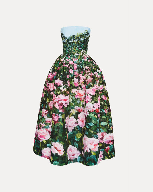 Floral Print Fashion Dress