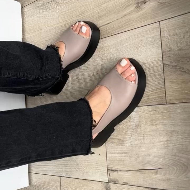 Chic Slip - On Platform Sandals