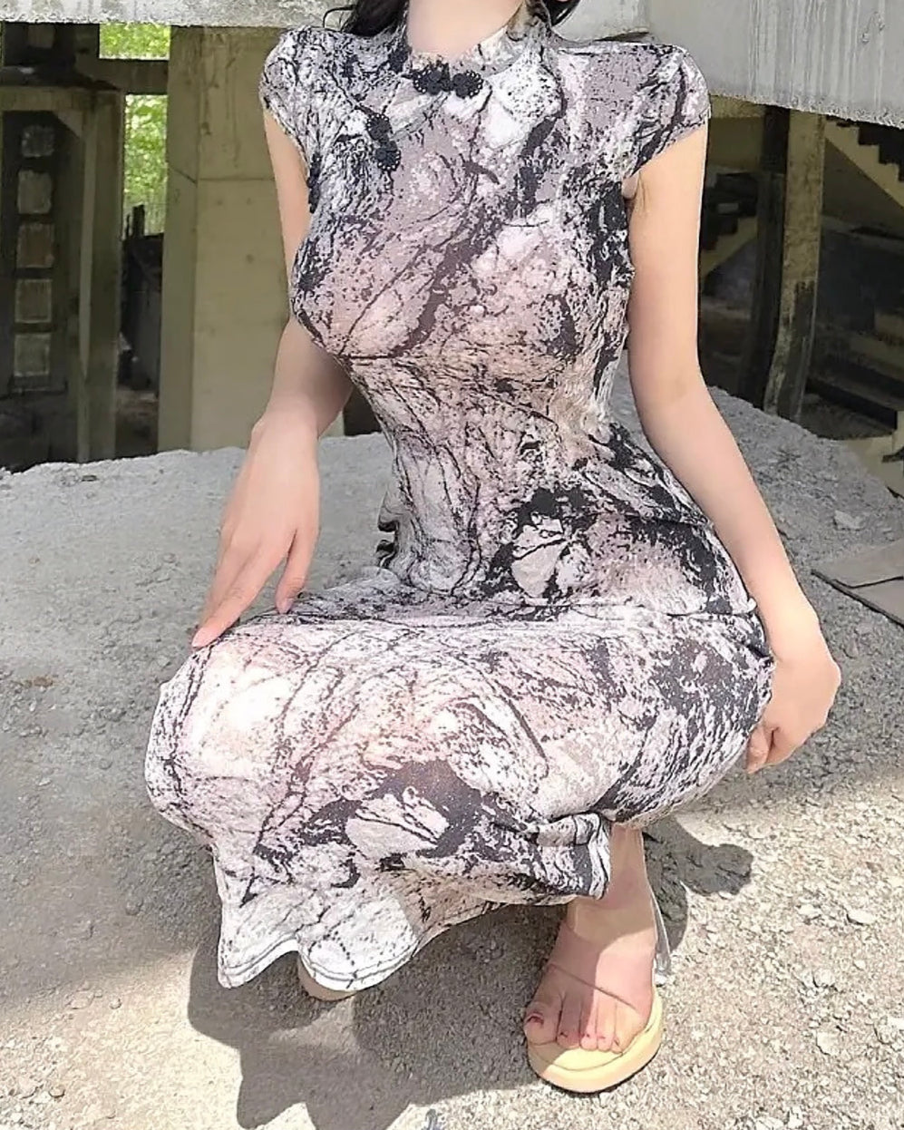 Improved Chinese cheongsam