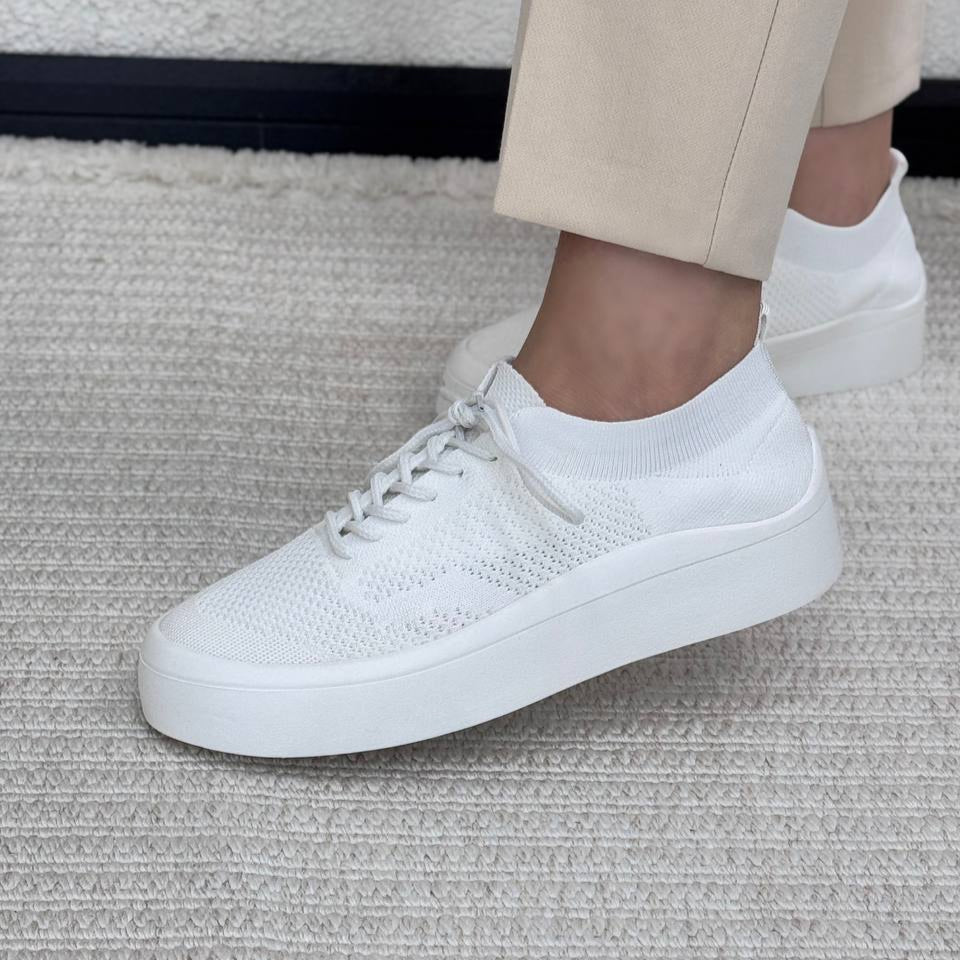 Lace - Up Knit Sneakers (Available in Multiple Colors)