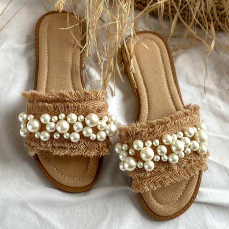 Pearl - Decorated Fringe Slides