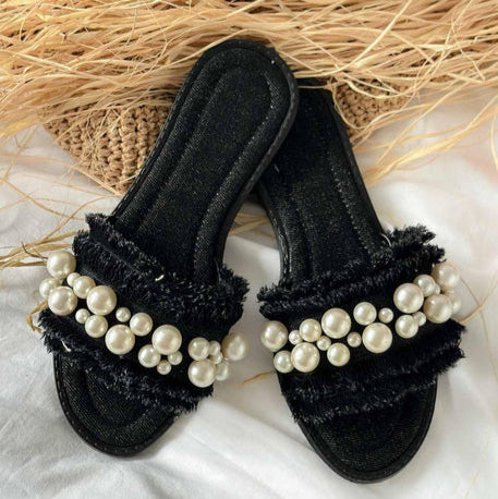 Pearl - Decorated Fringe Slides