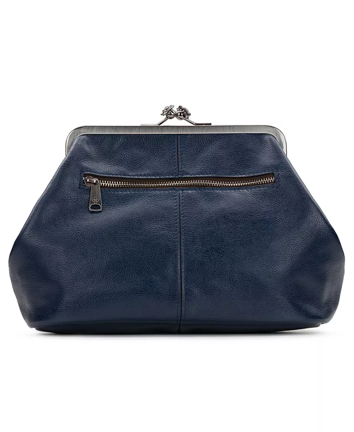 (⏰Last Day Sale For $39.99💥)-Classic Kiss-lock Closure Adorned Leather Bag