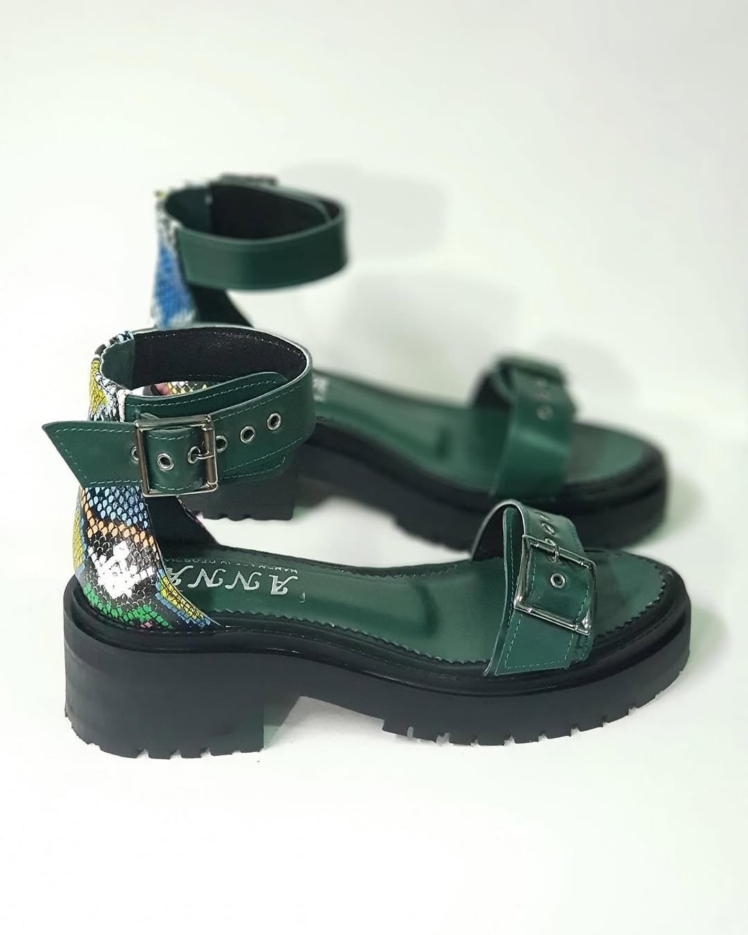 Ankle - Strap Chunky Sandals