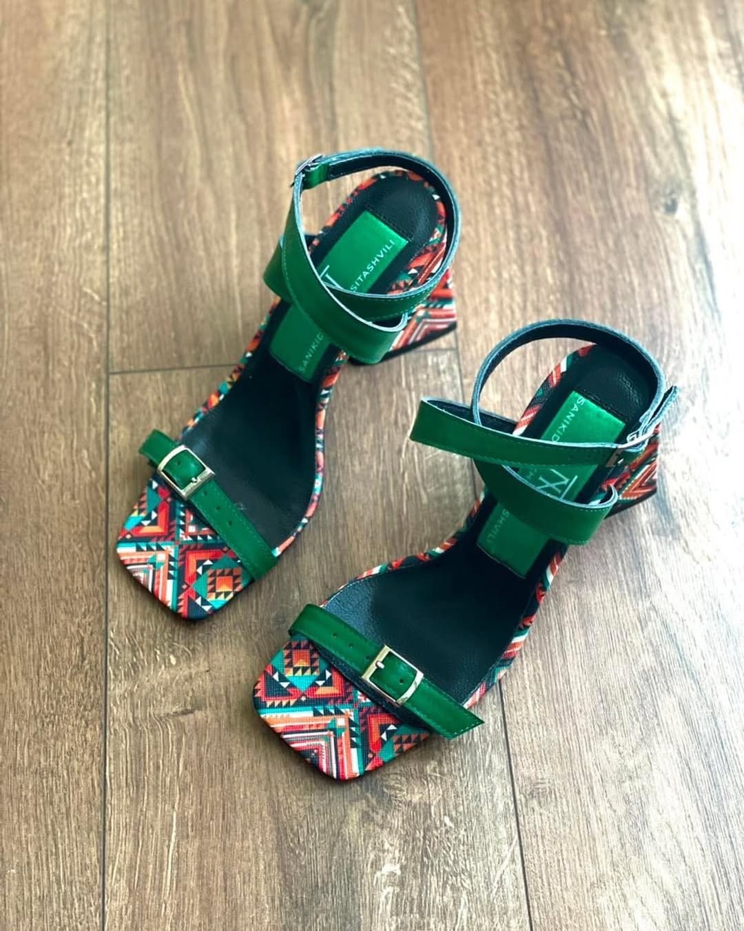 Dual Charm Block Heels