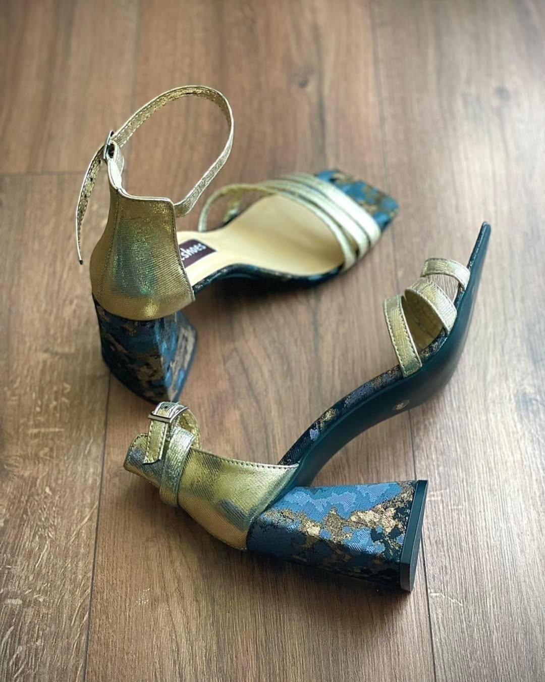 Dual Charm Block Heels