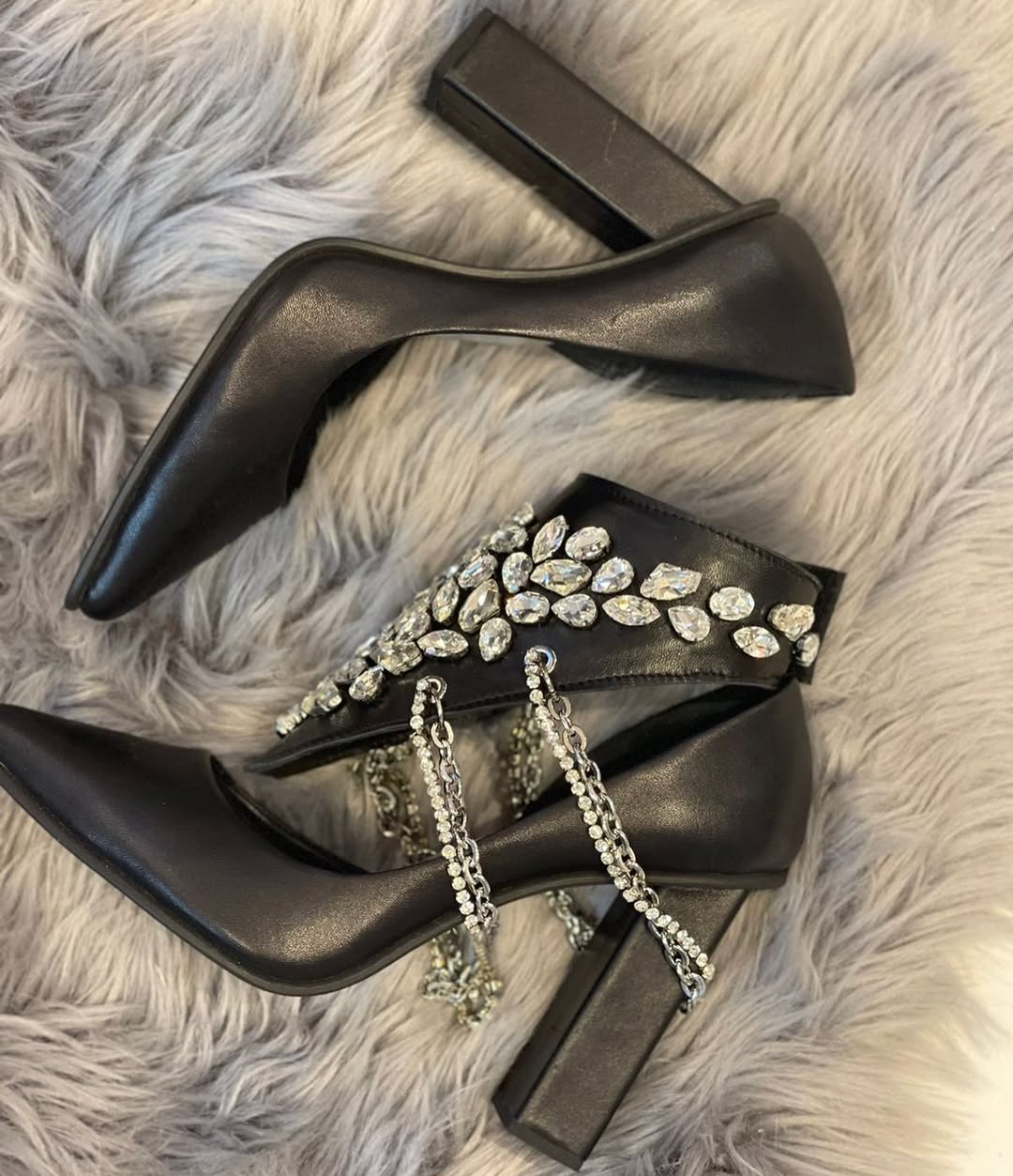 Glam Chain Heels