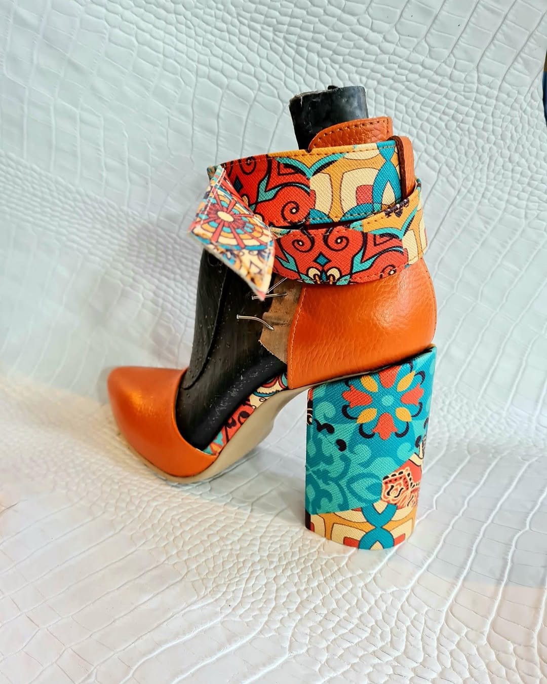 Boho Wrap Heels
