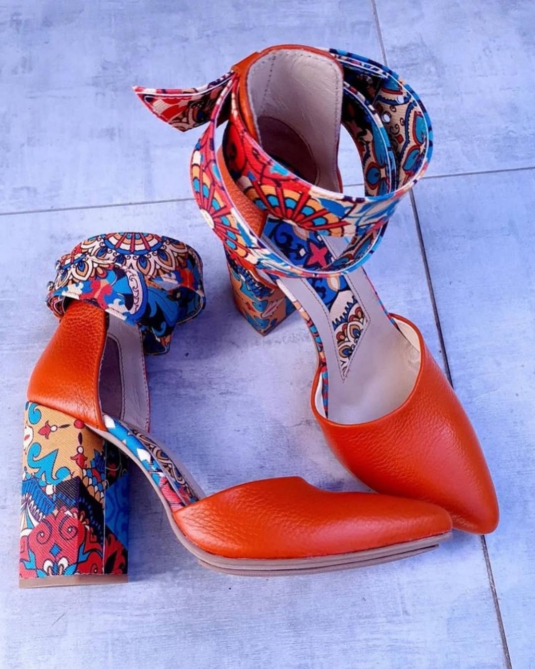 Boho Wrap Heels
