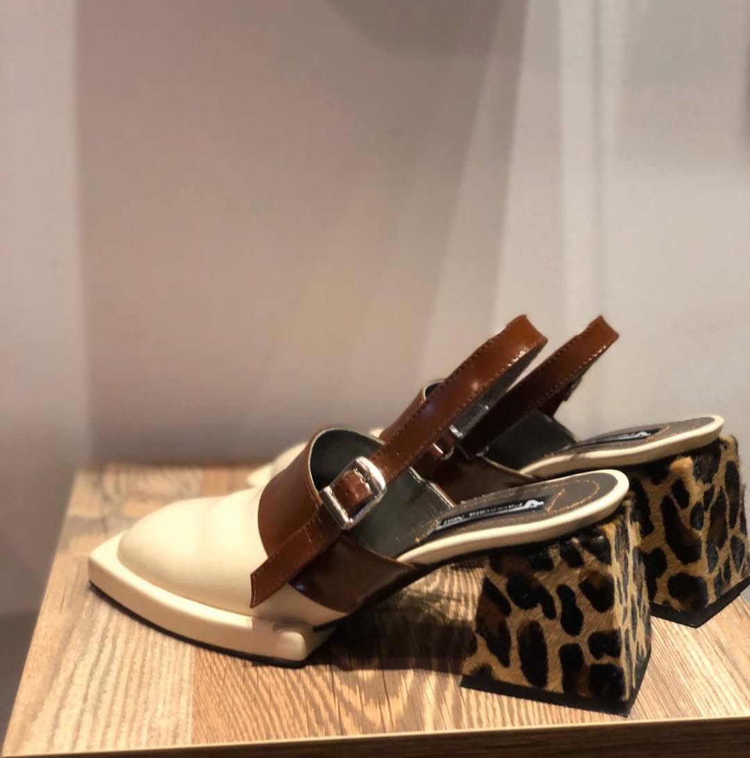 Zebra & Leopard Block Heels