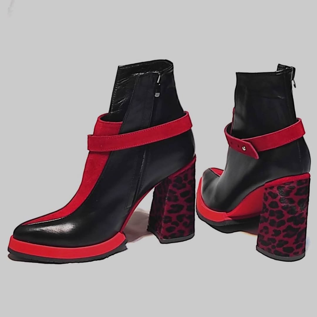 Fierce Contrast Boots