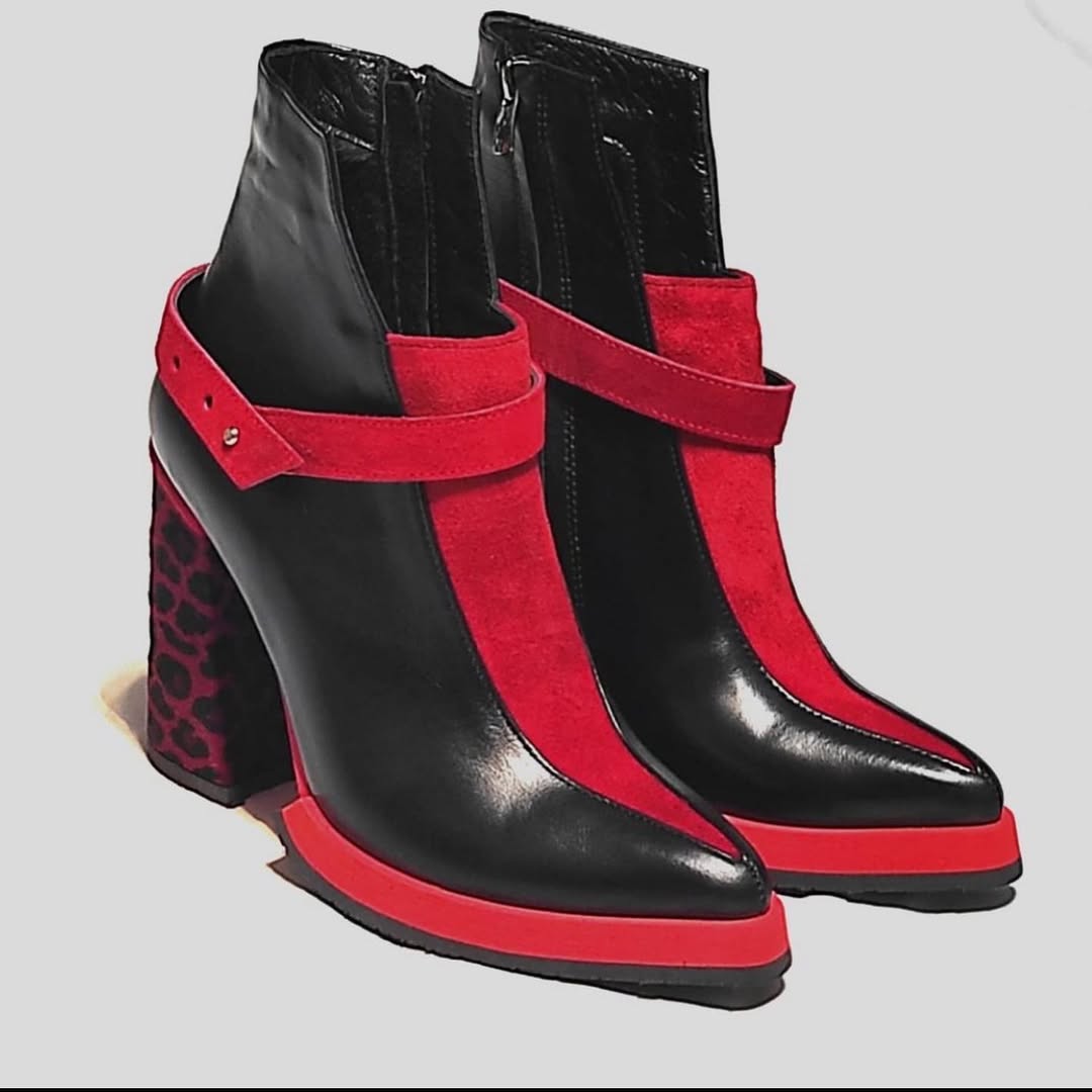 Fierce Contrast Boots