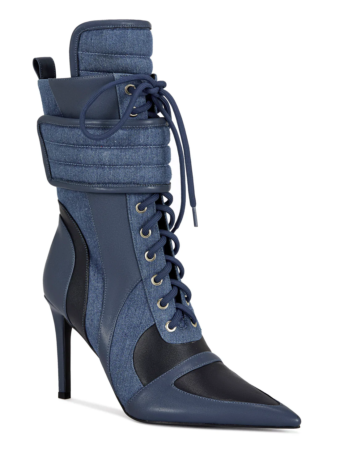 DENIM STILETTO BOOTIE