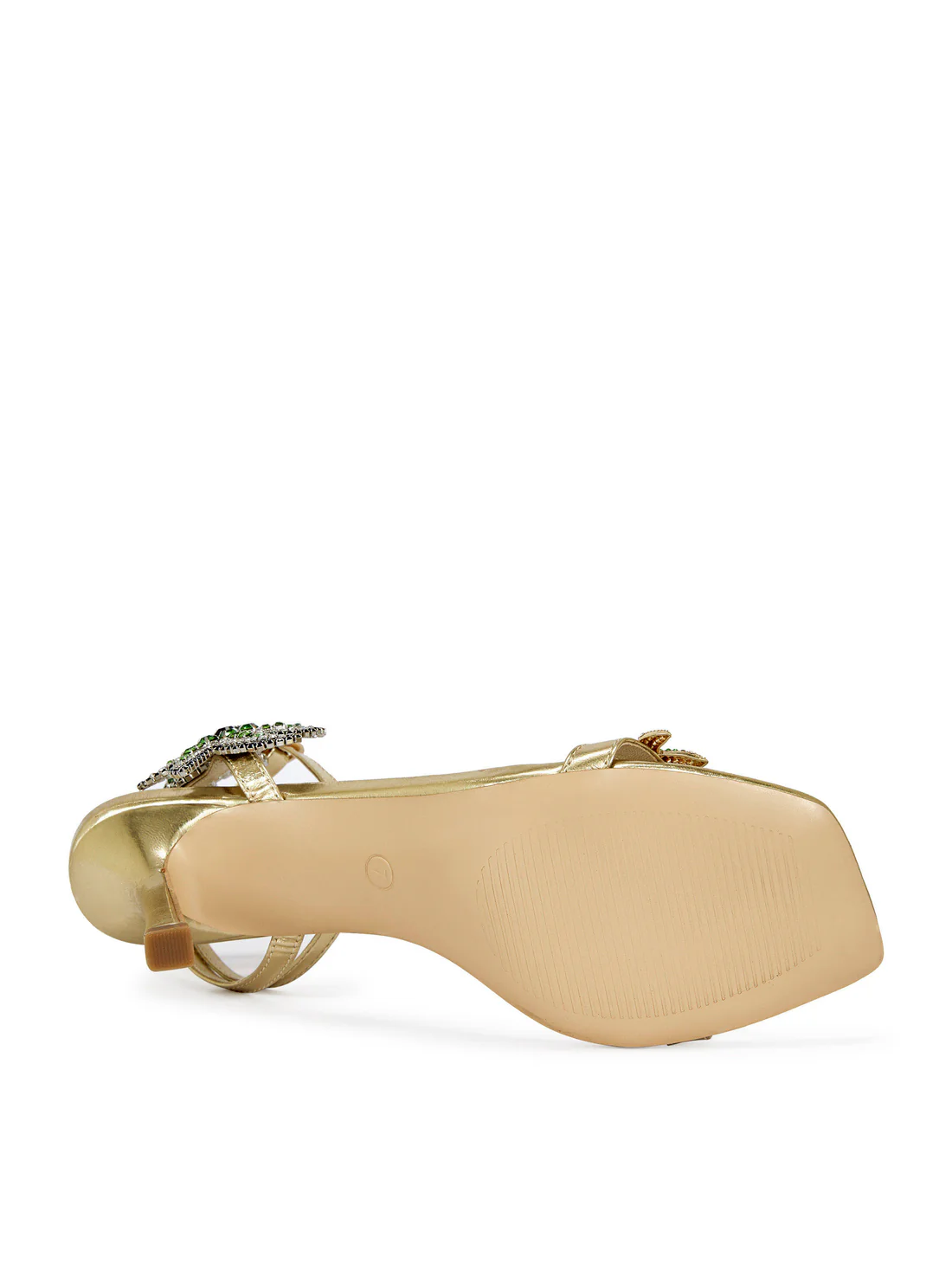 Starfish Crystal Ankle - Strap Heels