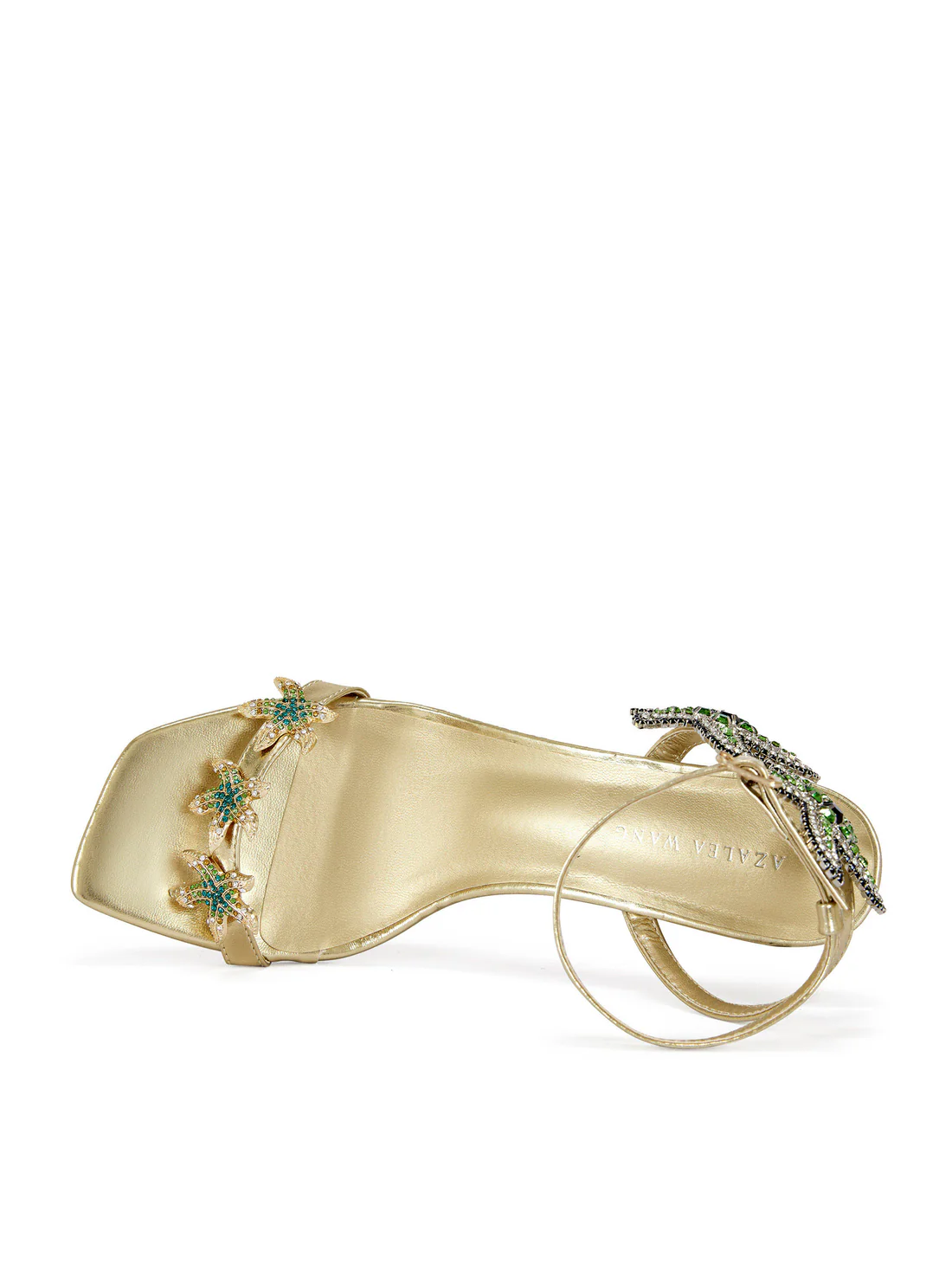 Starfish Crystal Ankle - Strap Heels