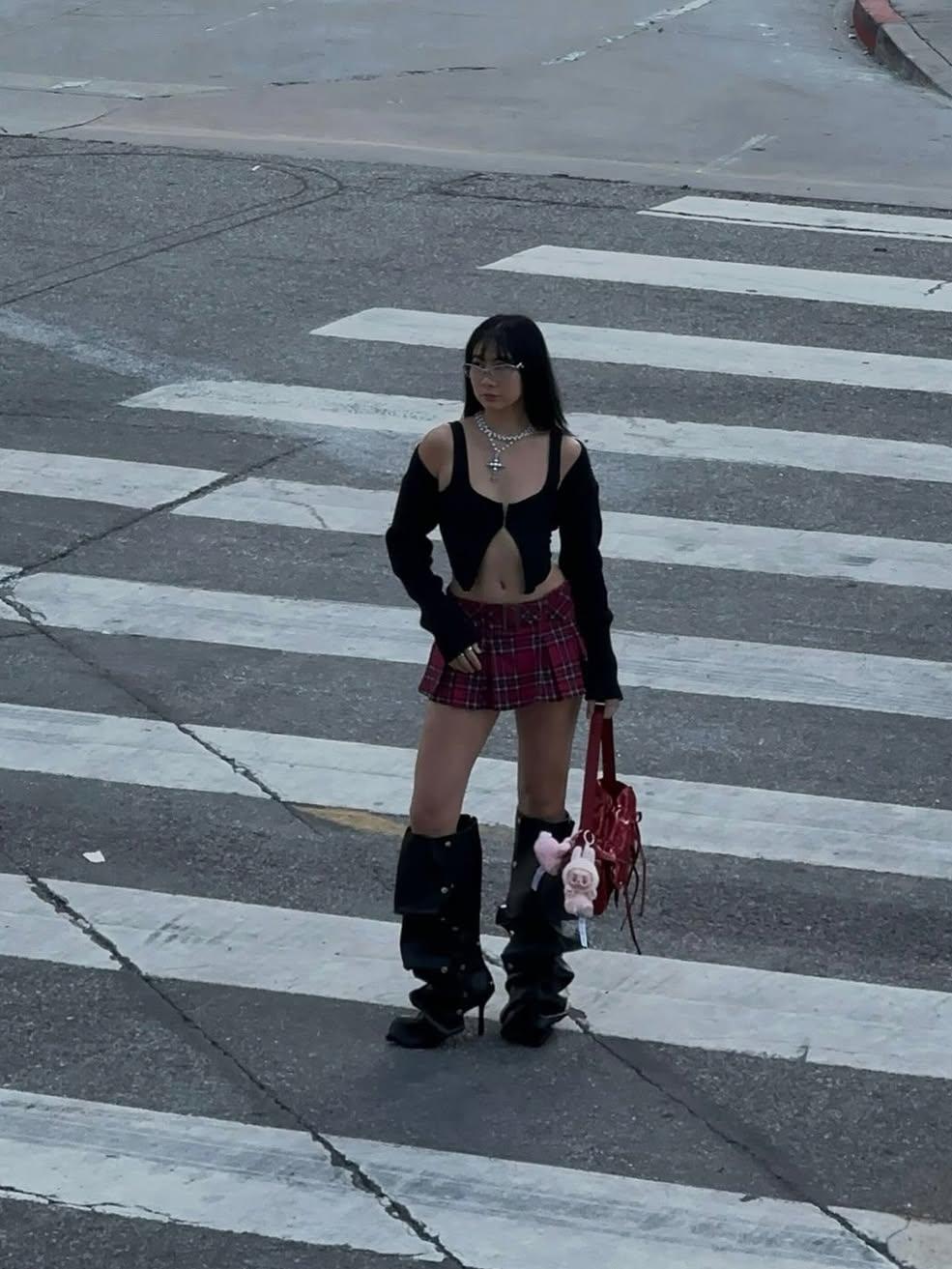 Studded Stiletto Knee High Boots