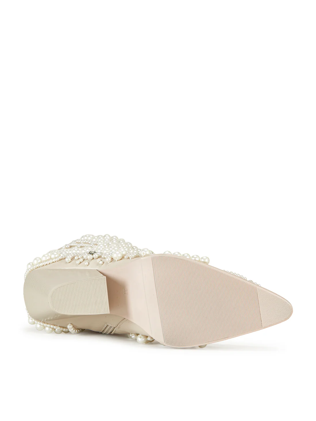 Pearl Embellished Cowboy Boots