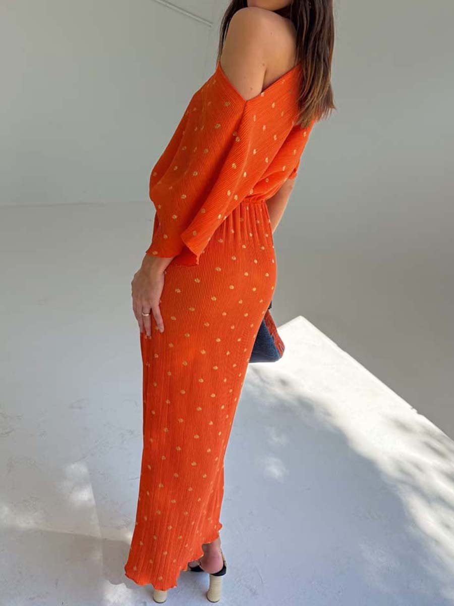 Elegant Elasticated Waist Dress