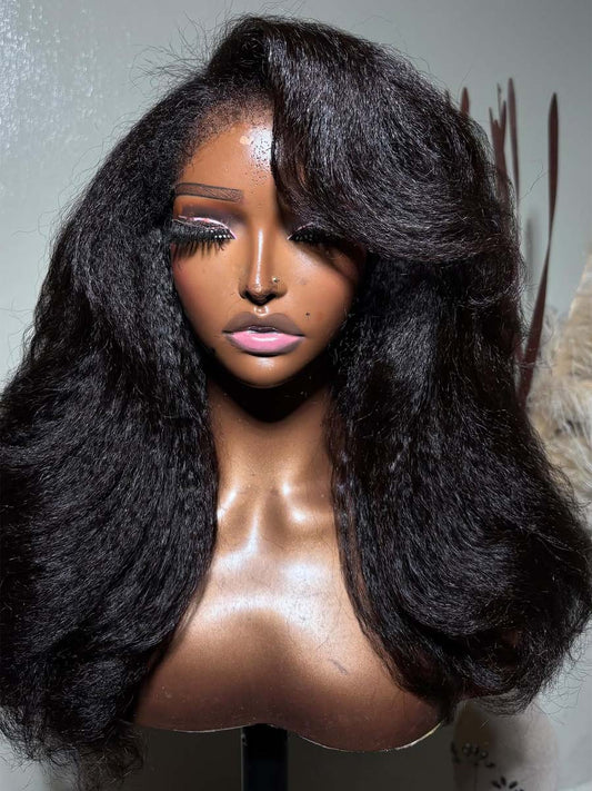 VelvaBlow™ Voluminous Natural Blowout Wig