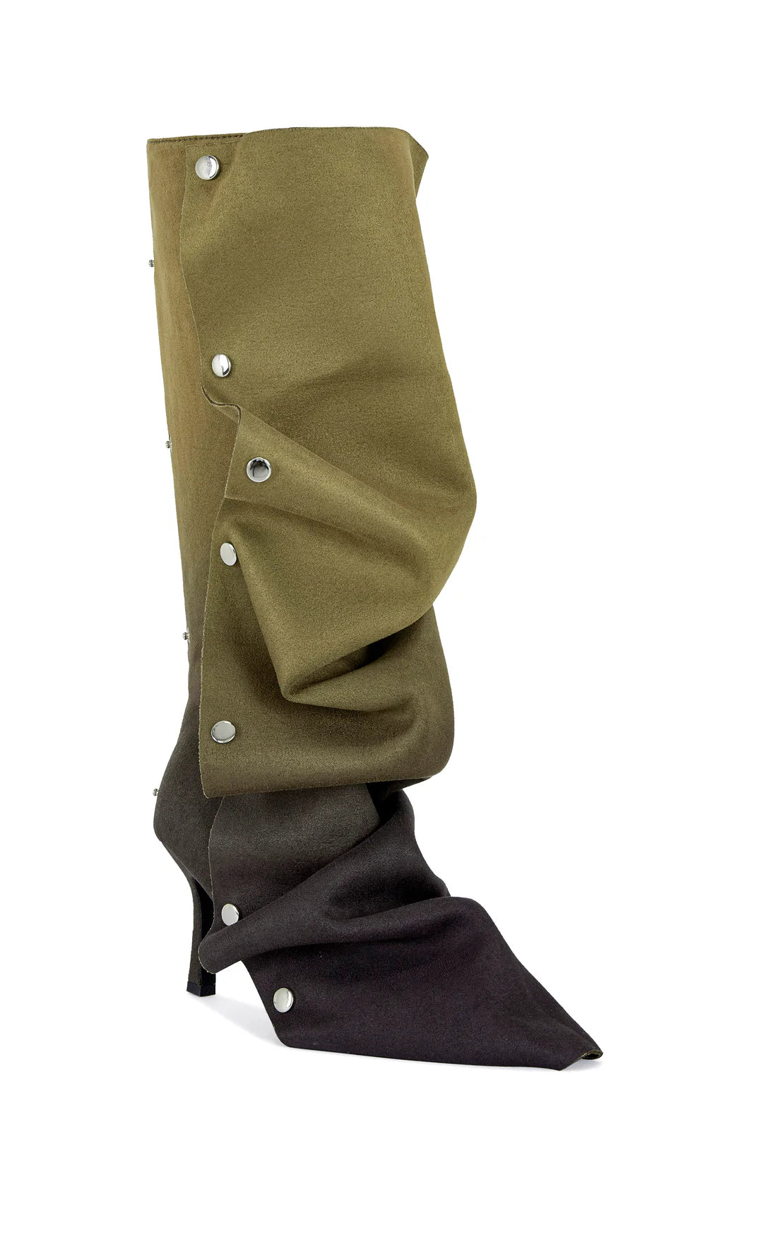 OLIVE STILETTO BOOT