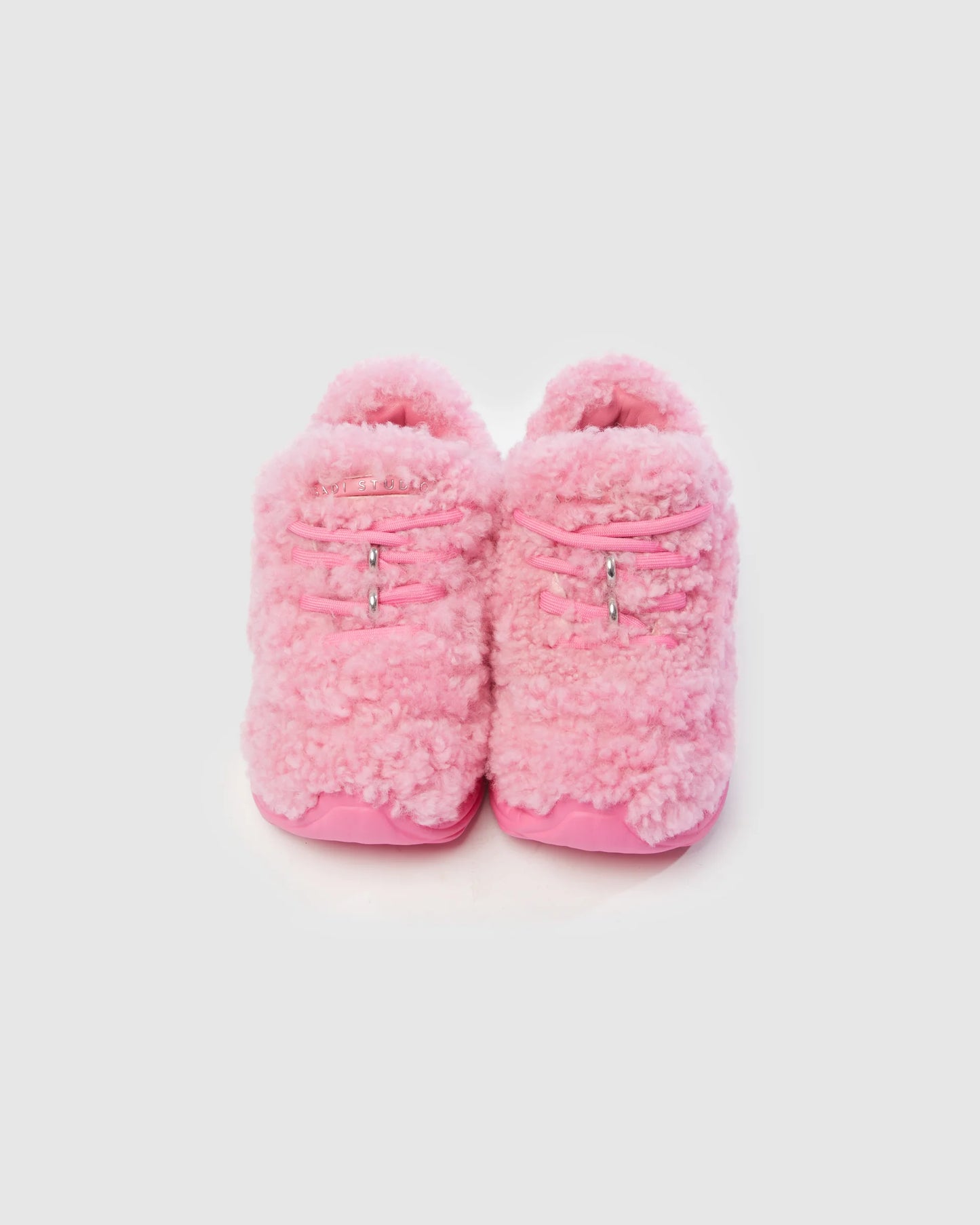 Fluffy Platform Sneakers