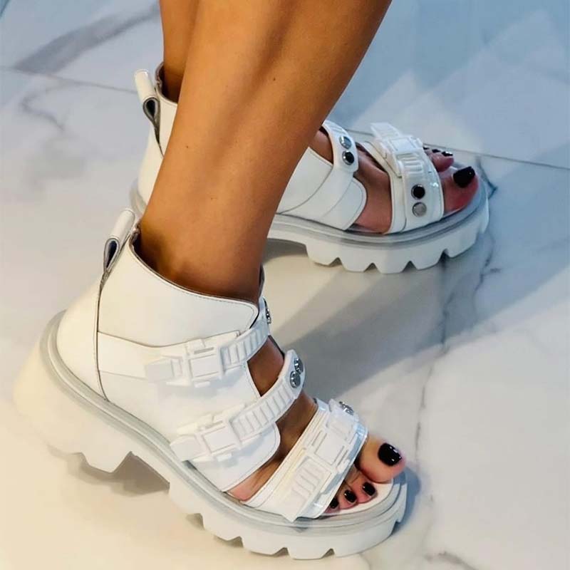 Fashion Platform High-top Sandals
