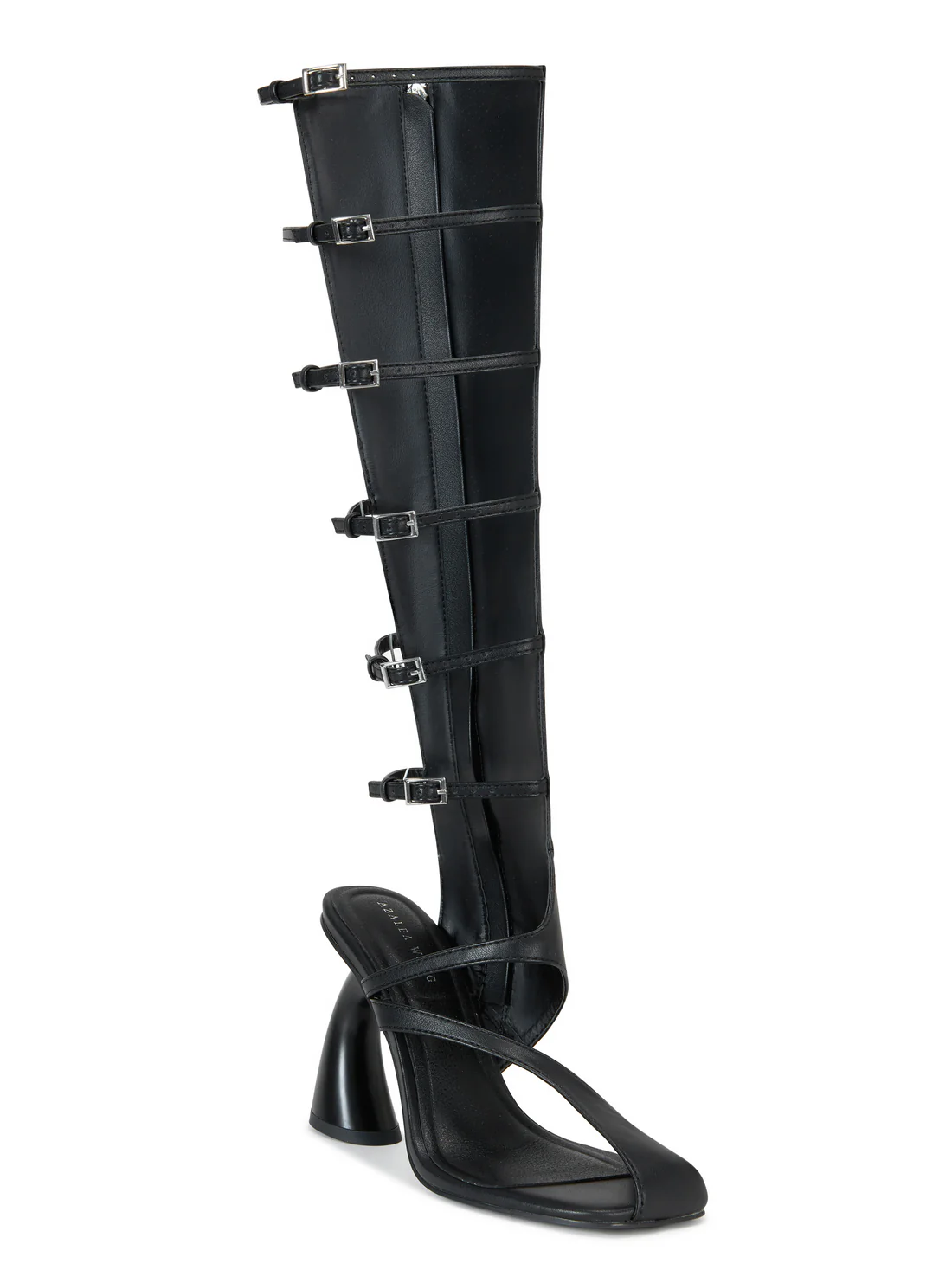 BLACK CHUNKY HIGH BOOTS