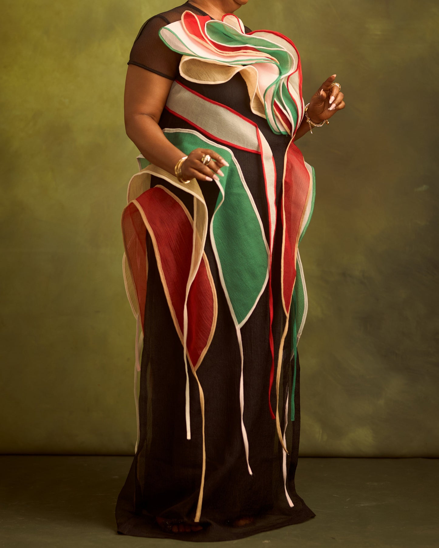 HALTER NECK TESSA AURA (MAXI)