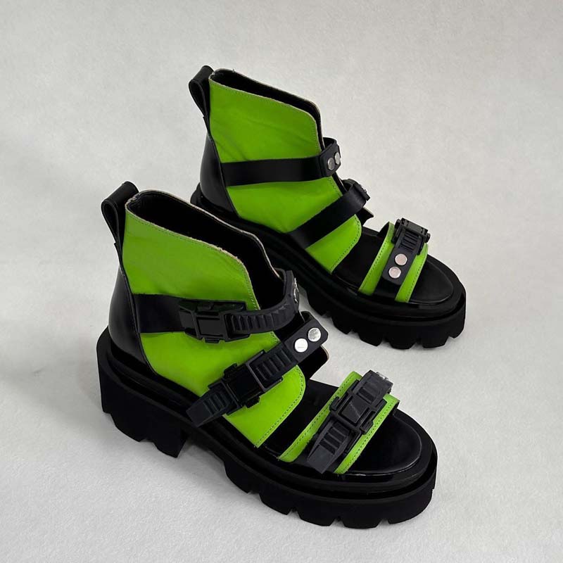 Fashion Platform High-top Sandals