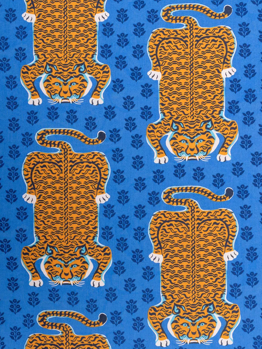 Printed Long Sleeve Belted Shirtdress